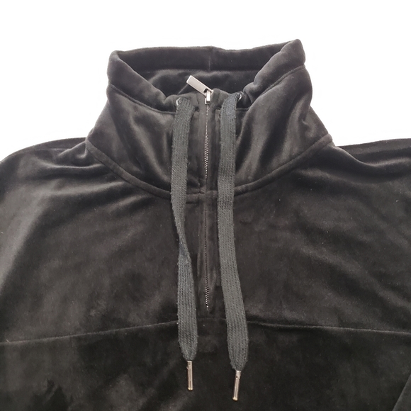 Champion Velour Woman's 1/4 Zip up Pullover Size Small - Picture 5 of 10